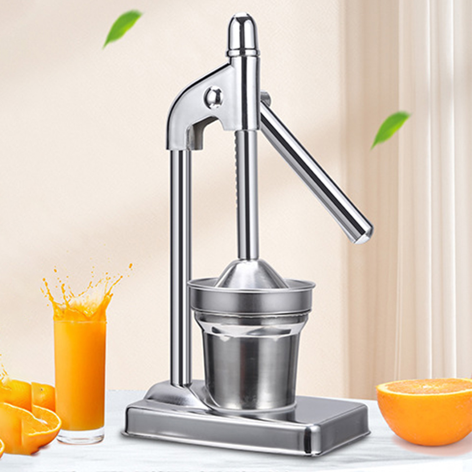 Citrus Juicer Bar - Paslanmaz Çelik Manuel Meyve Sıkacağı Portakal