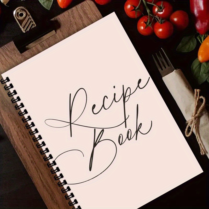 Cocktail Recipe Book - A5 Spiral Tarif Kitabı, Özellikle Sizin