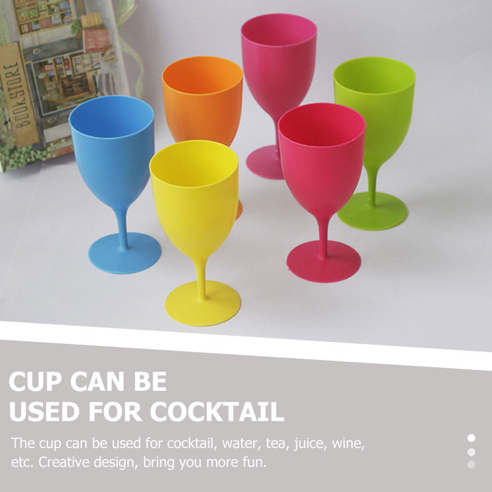 Home Bar Set - 6 Adet Parti Şarap Kadehleri Paskalya