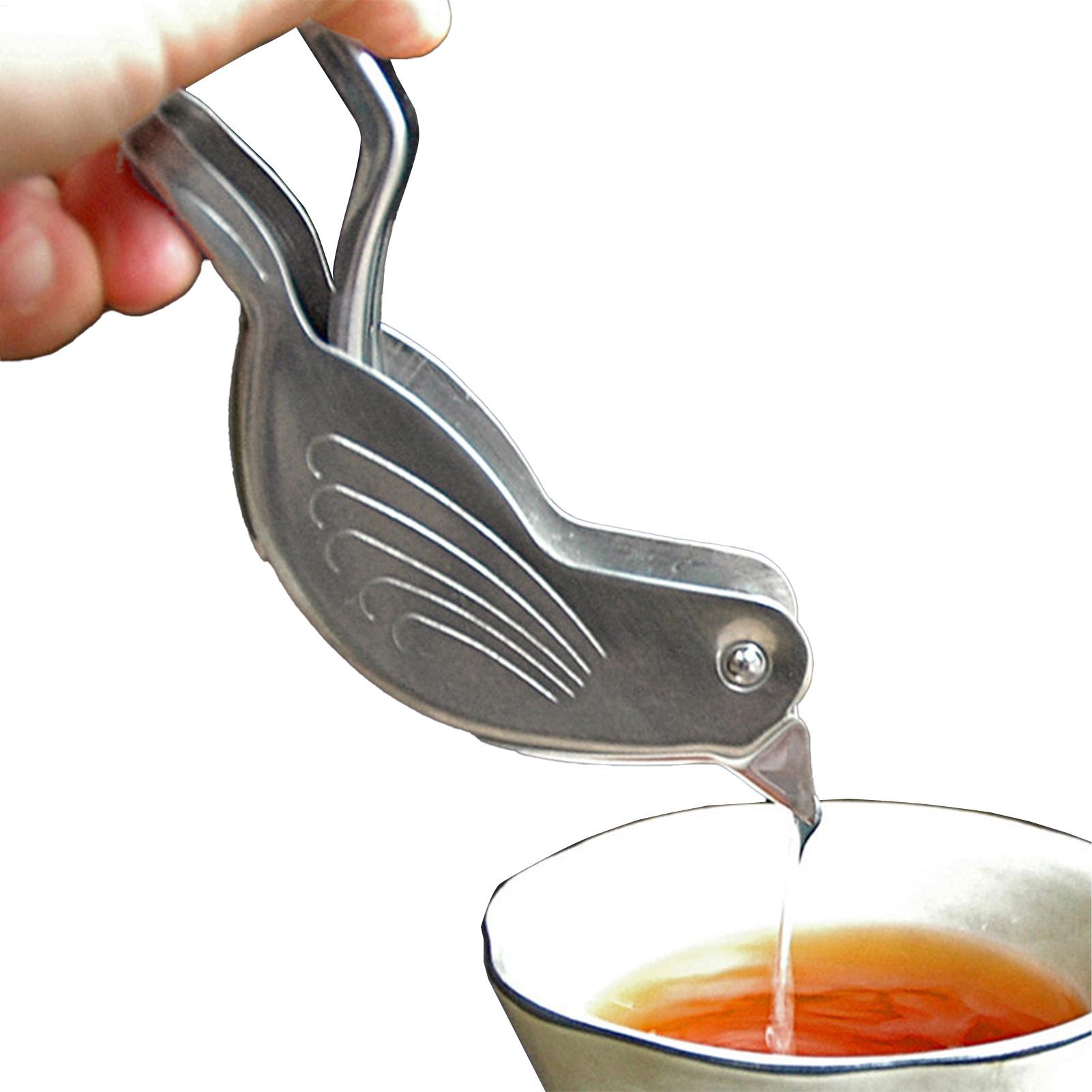 Citrus Juicer Bar - Gümüş Kuş Şekli Limon Sıkacağı Paslanmaz