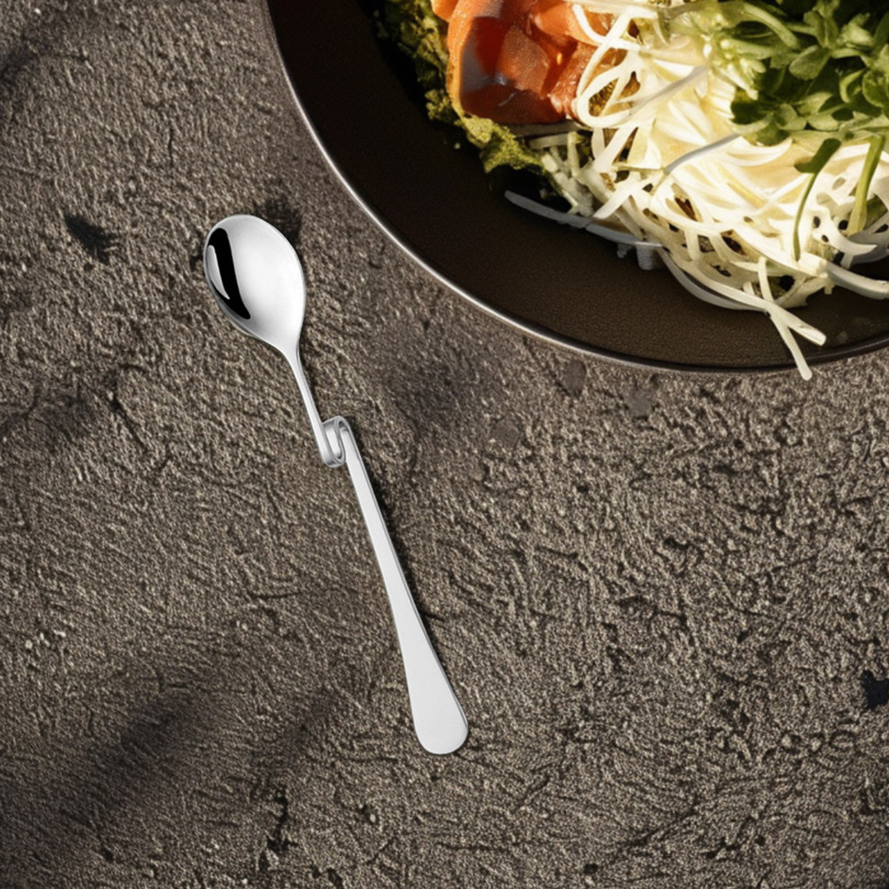 Bar Spoon Twisted - 6 Adet Paslanmaz Çelik S Şeklinde