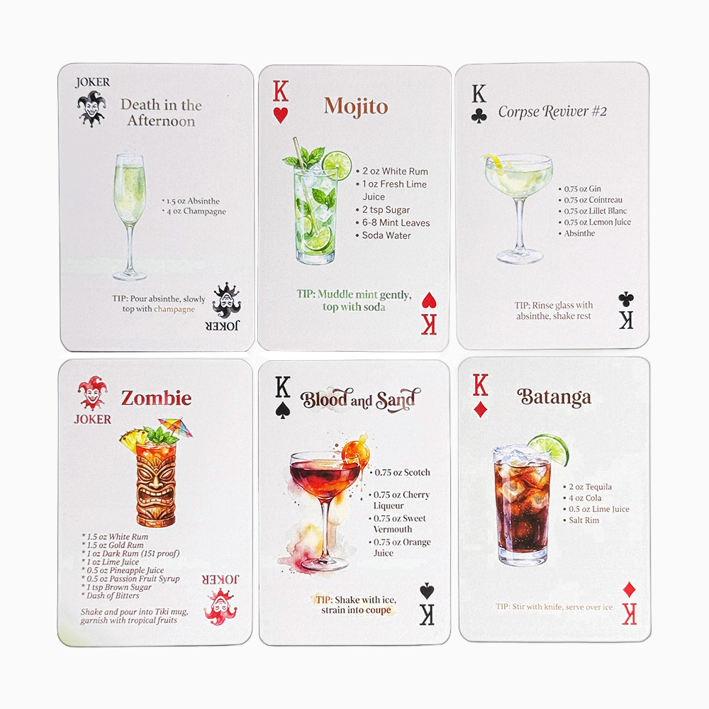 54 Kartlı Orijinal Kokteyl Tar - Cocktail Recipe Book incelemesi ve fiyatı