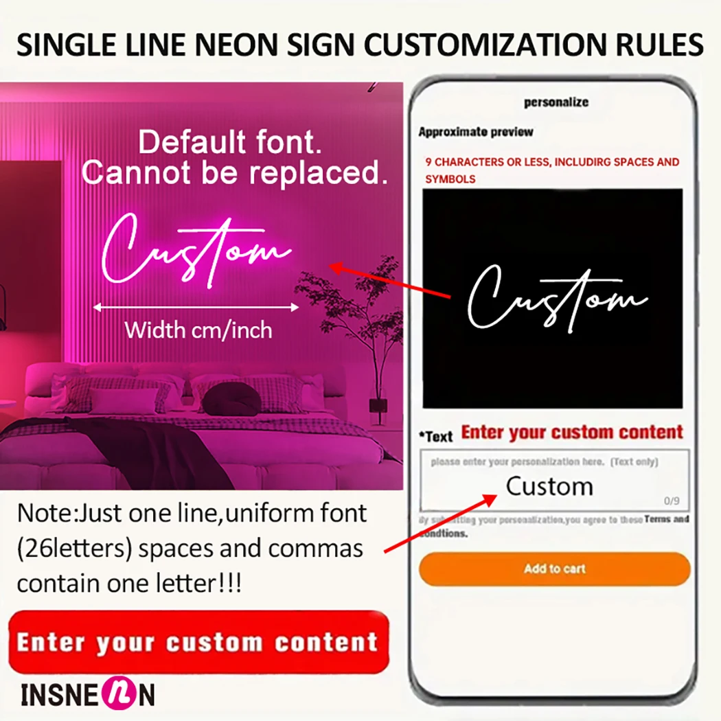 Özel Neon Tabela Kişiselleştir - Home Bar Signs incelemesi ve fiyatı