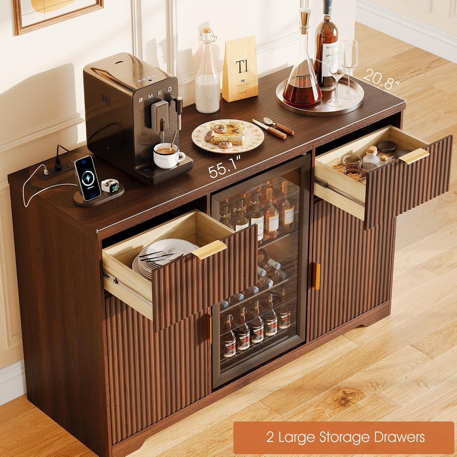 55 inç Kahve Barı Dolabı, Şarj - Home Bar And Fridge incelemesi ve fiyatı