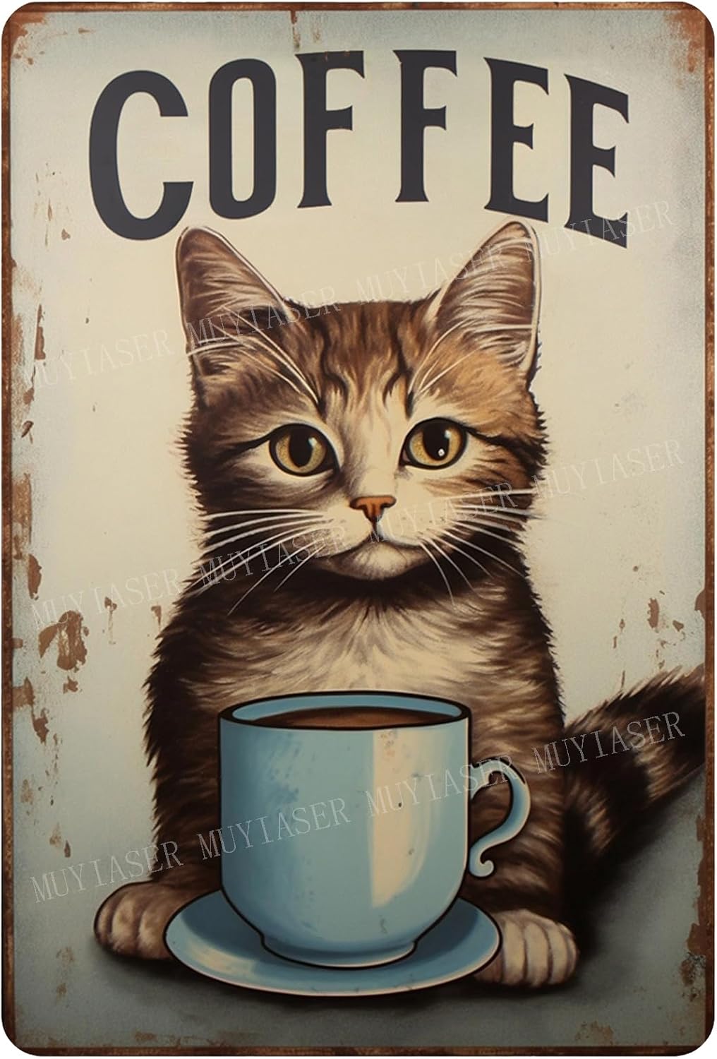 Metal tabelalar kedi kahve ret - Home Bar And Coffee incelemesi ve fiyatı