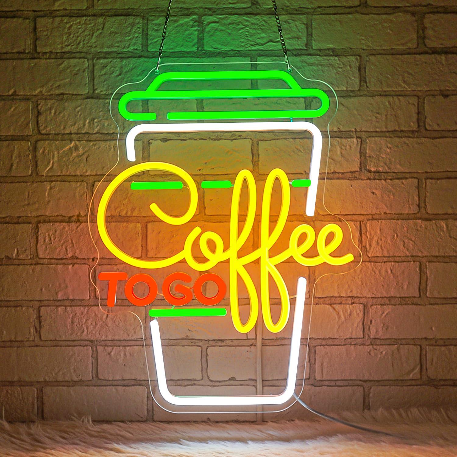 Kahve Neon Tabelası USB Kısıla - Home Bar Signs incelemesi ve fiyatı