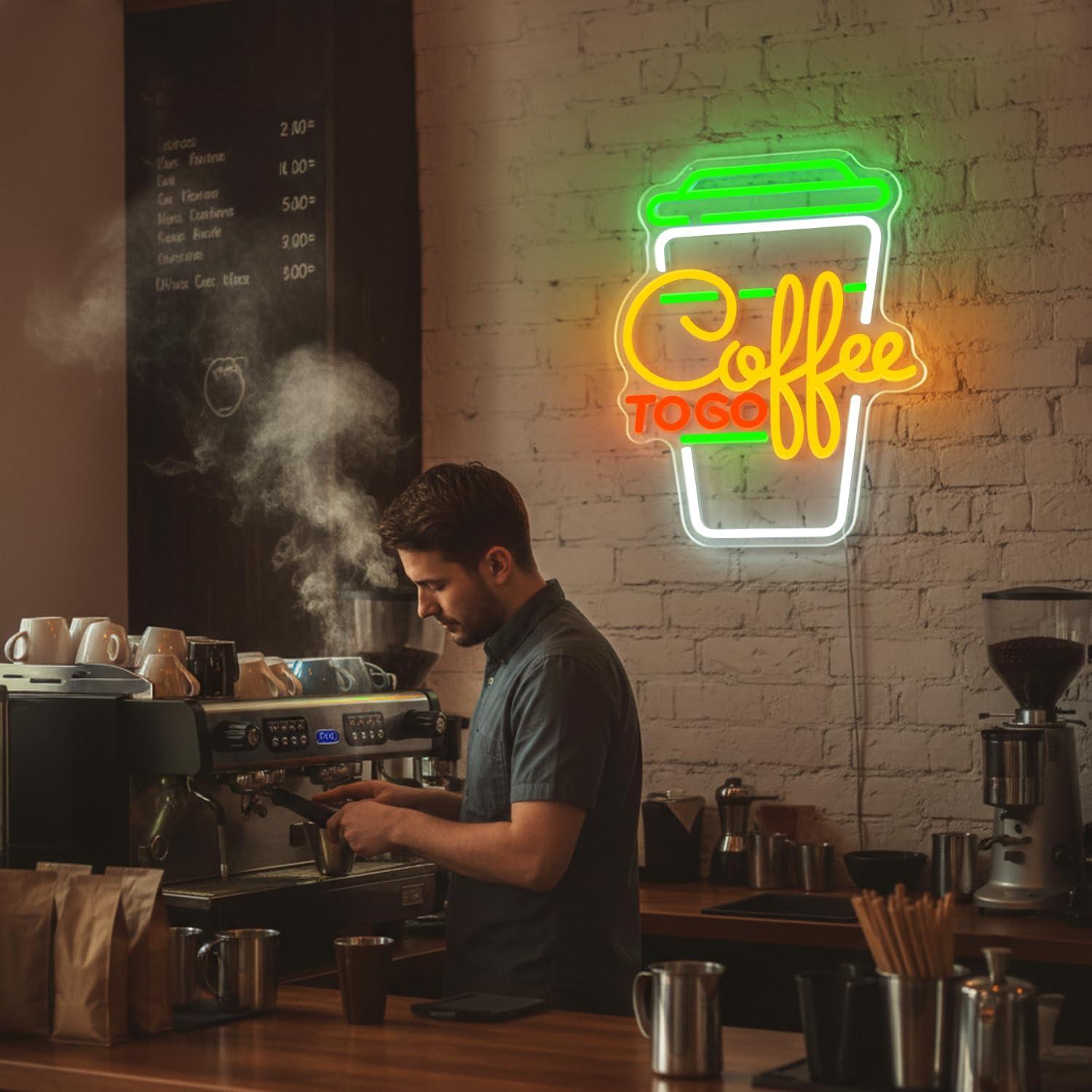 Kahve Neon Tabelası USB Kısıla - Home Bar Signs incelemesi ve fiyatı