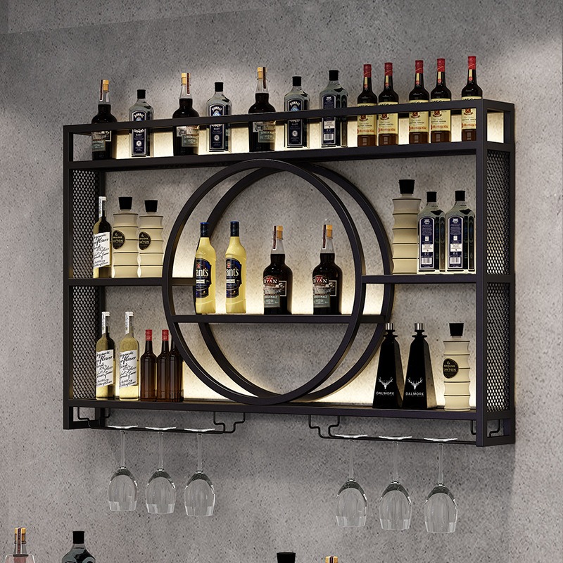 Bar şarap rafı duvara monte şa - Home Bar Stand incelemesi ve fiyatı
