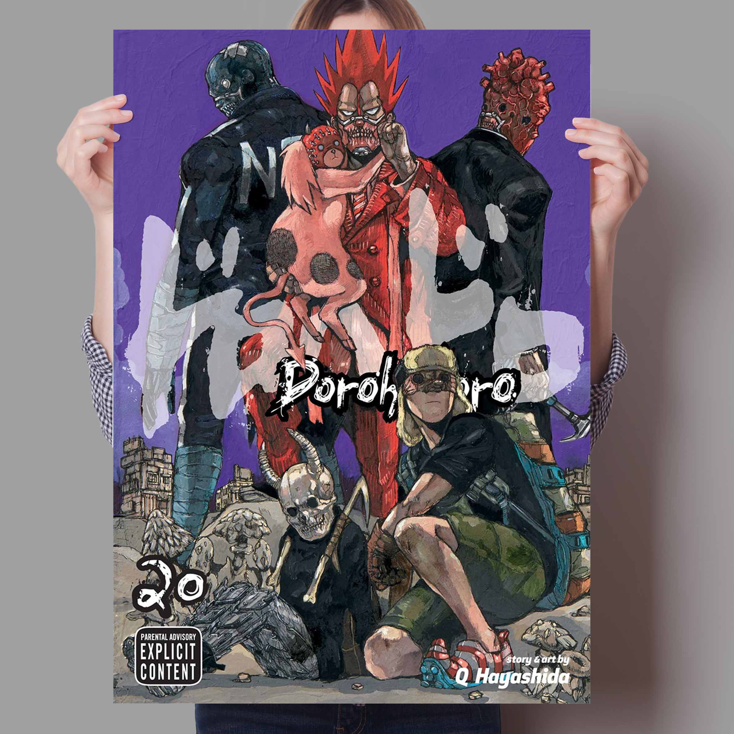 Anime Vintage Dorohedoro Poste - Home Bar Seating incelemesi ve fiyatı